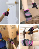HANDLANDY Women Safety Work Gloves Utility Touch Screen Working Grip Glove for Yardwork Gardening Breathable Mechanic Gloves by GreenHaven Gardens