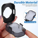 Safety Lock Protection Cover Childproof Door Knob Covers for Kids Durable Transparent ABS 2.36 x 1.57 x 0.98 Inch - Baby Proofing Solution by TinyTreasures Baby Boutique