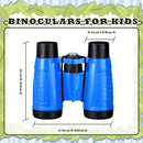 Libima 24 Pcs Binoculars for Kids Educational Compact Kids Binoculars with Neck String Toddler Telescope for Boys Girls Learning Bird Watching Camping Hiking Travel Safaris Birthday Gifts(Blue) by TinyTreasures Baby Boutique