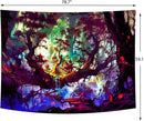 Delur Fantasy Forest Tapestry Mystical Landscape Magical Enchanted Forest Tree Nature Tapestry Psychedelic Wall Hanging Headboard for Bedroom Living Room Home Decor (59.1" x 78.7") by CozyNest Decor