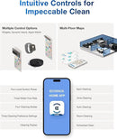 ECOVACS DEEBOT T30C Robot Vacuum and Mop, 20,000Pa Suction, TruEdge Adaptive Edge Mopping, ZeroTangle 2.0 Technology, Hot Water Washing, Self-Emptying, Auto-Lift Mopping, Obstacle Avoidance by CozyNest Decor