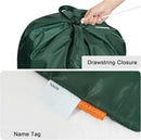 Polecasa Small Heavy Duty Laundry Bag with 130gsm Tear Resistant Fabric and Handles, Easy to Carry Durable Dirty Clothes Drawstring Bag, Perfect for College Dorm, Travel 2 Pack 21”x24”, Green by TinyTreasures Baby Boutique