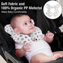 KAKIBLIN Baby Neck Pillow, Baby Head Pillow, Upgraded Travel Support Pillow for Carseat, Neck Support for Car Seat,Pushchair (Snail) by TinyTreasures Baby Boutique