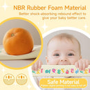 Edge Protector for Baby 6.5ft Soft Protective Foam Cushion Furniture Edge and Corner Guards Baby Child Proofing Cartoon Digital Pattern Odorless Safe for Table,Fireplace,Countertop by TinyTreasures Baby Boutique