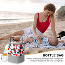 Accmor Breastmilk Cooler Bag, Baby Bottle Cooler Bags, Insulated Bottle Cooler Tote Bags On The Go, Fits 4 Large 8oz Bottles, for Nursing Mom Daycare Travel by TinyTreasures Baby Boutique