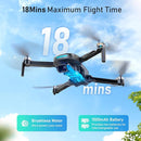 Drone with Camera, 1080P HD FPV Drone with Brushless Motor, One Key Take Off/Landing, Altitude Hold, Gesture Selfie, 3D Flips, 2 Batteries, Drones for Kids 14+ by TinyTreasures Baby Boutique