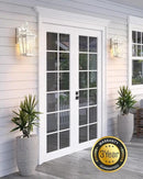VIANIS 2 Pack Outdoor Wall Lights, Dusk to Dawn Exterior Light Fixture for House, 100% Anti-Rust Aluminum Waterproof Porch Light Outside Wall Lights, White Outdoor Wall Sconce Lanterns for Garage by GreenHaven Gardens