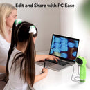 TOMLOV P30 Microscope for Kids, Portable 1000X Slides Digital Microscope with 2" Screen, HD 16MP Camera & 1080P Video, Pocket Coin Magnifying Glass with Light, Mini Handheld Magnifier for Trichome by TinyTreasures Baby Boutique