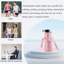 RRegeny【NEW STYLE Water Bottle Holder Crossbody Bag with Shoulder Strap, Leakproof Water Bottle Carrier for Hydro Flask16-40oz, Hands-Free Fitness Bag with Zipper Pockets for Hiking Travel Gym by TinyTreasures Baby Boutique