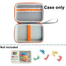 JCHPINE Hard Carrying Case for GiiKER Super Blocks Puzzle Game, Protective Storage Holder for GiiKER Brain Teaser Puzzles Interactive Handheld Game Console Accessories (Orange Case only) by TinyTreasures Baby Boutique