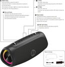 Portable Loud Bluetooth Speaker, 60W Large Subwoofer Wireless Bluetooth 5.3 with Powerbank USB Charge Out,Waterproof IPX7,Rugged Outdoor Boombox for Party,Beach,Golf Life,Pool, Shower,Bike Use by TinyTreasures Baby Boutique