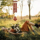 Wind Chimes for Outside, Wind Chimes Outdoor, Windchimes with 6 Tubes for Wedding,Mother's Day and Other Holidy Gifts by CozyNest Decor