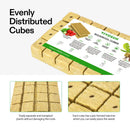 VIVOSUN 1.6" Rockwool Cubes, 28 Plugs Stonewool Starter Grow Cubes for Cuttings, Cloning, Plant Propagation, Seed Starting, Hydroponic Grow Media for Vigorous Plant Growth, 1 Sheets of 28 Plugs by GreenHaven Gardens