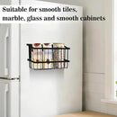 Magnetic Storage Basket, Black Magnetic Towel Basket with Strong Magnet for Kitchen Laundry Room Office School Organization and Home Dryer Ball Storage, 11.02"x3.15"x5.91" by CozyNest Decor