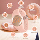 Kids Watches for Girls Boys Digital Sport Watch with Step Counter Pedometer Vibration Alarm Clock, No App Waterproof Fitness Tracker Kids Watch Boys Girls Teens Students Ages 5-16 by TinyTreasures Baby Boutique