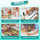 Smartivity Electro Play Lab for Kids Ages 8-14 I Electricity Kit with 9 Circuits Experiements & DIY Robot - Light & Sound Effects | STEM Science Project Kit | Birthday Gift for Boys & Girls by TinyTreasures Baby Boutique