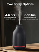 InnoGear Essential Oil Diffuser, 150ml Ceramic Stone Diffuser Handcrafted Aromatherapy Diffusers Ultrasonic Cool Mist Humidifier Vaporizor with 2 Mist Modes Waterless Auto Off for Room Office, Black by TinyTreasures Baby Boutique
