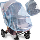 Durable Baby Stroller Mosquito Net (2 Pack) - Perfect Bug Net for Strollers, Bassinets, Cradles, Playards, Pack N Plays and Portable Mini Crib (Blue) by TinyTreasures Baby Boutique