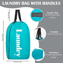 Sylfairy 2 Pack XL Laundry Bag with Strap,Heavy Duty Travel Laundry Bag,Rip-Stop Dirty Clothes Shoulder Bag with Drawstring,Easy Fit a Laundry Hamper or Basket Travel Essentials by TinyTreasures Baby Boutique