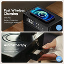 CleanForce Rainbow Cube | World’s First 4-in-1 Space-saving Air Purifier with Bluetooth Speaker, Wireless Charger & Aroma Diffuser | Swiss Tech，over 900ft² Coverage | Ultra-Quiet by TinyTreasures Baby Boutique