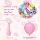 Amandir 139pcs Pastel Donut Balloon Arch Garland Kit Sweet One Ice Cream Birthday Party Decorations Sprinkles Confetti Pastel Balloons for Donut Grow Up Girl Baby Shower Spring Party Supplies by CozyNest Decor