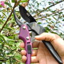 Garden clippers, premium Germany pruners, Work 3 times easier, professional pruning shears, cutting rose, flower, hedge, stem, tree, Sharp gardening scissors, Arthritis weak hand snips (Japanese-2, 1) by GreenHaven Gardens