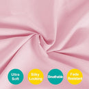 4-Pack Fitted Pack and Play Sheets for Boys and Girls - Breathable, Soft Microfiber Baby Sheets in Grey and Pink by TinyTreasures Baby Boutique