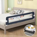HONEY JOY Bed Rail for Toddlers, Extra Long, Foldable Portable Swing Down Safety Bed Guard Rail, Toddler Bed Rails for Crib, King Queen Full Twin Size Bed Mattress (Gray, 2 Pack, 71 Inch) by TinyTreasures Baby Boutique