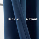Blackout Curtains 84 Inch Length for Bedroom, Thermal Insulated Blackout Curtains 2 Panels Set, Solid Grommet Privacy Room Darkening Drapes for Living Room Windows(W52 x L84, Navy Blue) by CozyNest Decor