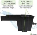 POND BOSS Waterfall Spillway, 8 inch Wide Weir, Waterfall Box, Smooth Flow, Durable Construction, Easy to Install, Great for Waterfalls, Pondless Water Features and Streams by GreenHaven Gardens