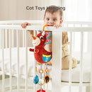 TUMAMA Dinosaur Plush Toy with Wind Chime, Car Seat Stroller Stroller Crib Hanging Toys, Baby Toys for 0 3 6 9 12 Months by TinyTreasures Baby Boutique