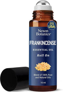 Frankincense Essential Oil Roll-On 10 ml - Pure, Natural Oil with Grapeseed for Aromatherapy & Skin Care - Nexon Botanics by CozyNest Decor