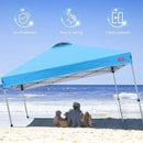 MASTERCANOPY Durable Pop-up Canopy Tent with 1 Sidewall (10'x10',Sky Blue) by GreenHaven Gardens