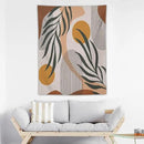 ICMOLYYENLO Boho Plant Aesthetic Tapestry, Abstract Medieval Arch Sun Home Aesthetic Wall Hanging For Bedroom Living Room Dormitory Tapestry 40x60 Inches by CozyNest Decor