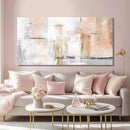 Gold Abstract Wall Art Decor Minimalist Oil Paintings 24"x48" Canvas Wall Art for Living Room Modern Framed Pictures for Wall Home Office for Women Ready to Hang by CozyNest Decor