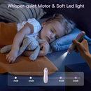 Baby Nail Trimmer Electric, 15 in 1 Baby Nail Clippers for Gentle Nail Care, Rechargeable Baby Nail File Electric with Light &15 Grinding Pads for Infant Toddler, Purple by TinyTreasures Baby Boutique