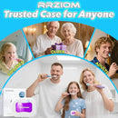 Toothbrush Sanitizer Case, Portable Toothbrush Covers Rechargeable, Rechargeable Toothbrush Cleaner Holder Case for Travel Home, Detachable Toothbrush Cover Cap for All Toothbrushes (White) by CozyNest Decor