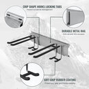 Wall Mount Tool Storage Rack, Heavy Duty Garage Organizer, Garden Hooks and Hangers, Hold Up to 350lbs Grey AK806 by GreenHaven Gardens