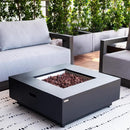 Ashton 36” Propane Fire Pit Smokeless Firepit Outdoor Gas Fire Pit for Outside Patio Firepit Table Includes Rain Cover Converter Kit Lava Rocks Lid CSA Certified by GreenHaven Gardens
