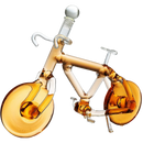 Bicycle Wine Whiskey Decanter 200ML By Bike Decanter For Bourbon And Scotch Biker Gi by The Wine Savant