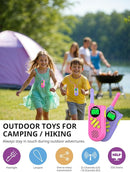 Walkie Talkies for Kids Rechargeable,Toys for Boys and Girls Ages 3-12, 2 Pack Long Range 2-Way Radios, Birthday Gifts,Christmas Stockings, Outdoor Play, Family Games, Hiking Camping Gear by TinyTreasures Baby Boutique