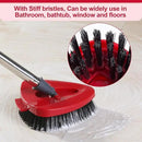 2 Pack Scrub Brush Head Replacement Compatible with O Cedar EasyWring Spin Mop 1-Tank System, Floor Scrubber Head, Shower Scrub Brush with Hard Bristles for Cleaning & Scrubbing by CozyNest Decor