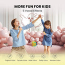 IROO Mini Karaoke Machine for Kids, 2025 TOP Toys Birthday Gifts Ideas for Girls Ages 4, 5, 6, 7, 8, 9, 10, 12+ Years Old, Portable MP3 Player with 2 Wireless Mics for Party by TinyTreasures Baby Boutique