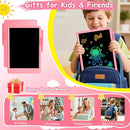 Decute Kids Toys LCD Writing Tablet with Stylus, 10 Inch Erasable Toddlers Doodle Board, Reusable Drawing Pad for Kids, Educational Christmas Birthday Gift for 3 4 5 6 7 8 Girls Boys Toddler Pink by TinyTreasures Baby Boutique
