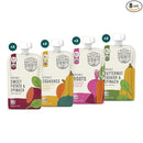 Serenity Kids 6+ Months Veggie Puree Organic Baby Food Pouches - No Added Sugar, Allergen-Free & BPA-Free Baby Snacks - 3.5 Oz, 8 Pack by TinyTreasures Baby Boutique