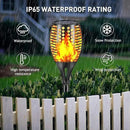Solar Lights Outdoor, 43" Waterproof Flickering Flames Torch Lights, Solar Landscape Decoration Lighting Auto On/Off Pathway Lights for Garden Patio Yard Christmas, 2 Packs by GreenHaven Gardens