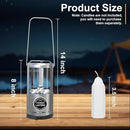 Candle Lantern, Camping Gear for Campers Use, Without Candles by CozyNest Decor