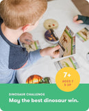 SimplyFun Dinosaur Challenge - Learn About Dinosaurs and Situational Analysis - Engaging and Educational Kids Card Game - 2 to 4 Players - Ages 7 & Up by TinyTreasures Baby Boutique