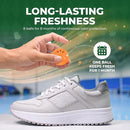 Shoe Deodorizer Balls 8-Pack – Long-Lasting Sneaker & Gym-Bag Odor Eliminator, Twist-to-Activate Billiard-Ball Freshener, Assorted Scents (Lemon, Ocean, Lavender & More) – 8-Month Supply by CozyNest Decor