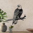 Bald Eagle Metal Bird Yard Art, Outdoor Tree Decor, Eagle Statue Gift for Men by GreenHaven Gardens